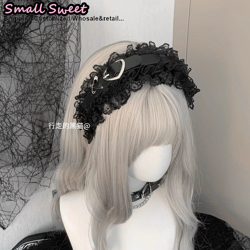 Body Jewelry Goth - Accessoires capillaires gothiques Harajuku Gothic Lolita