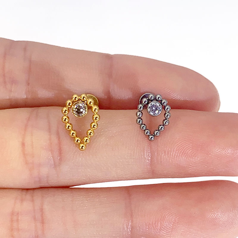 Body Jewelry Amazon - 1 pièce G23 titane 16G boule