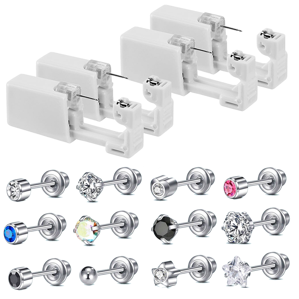 Body Jewelry Cleaner - Kit de perçage d'oreilles stérile jetable