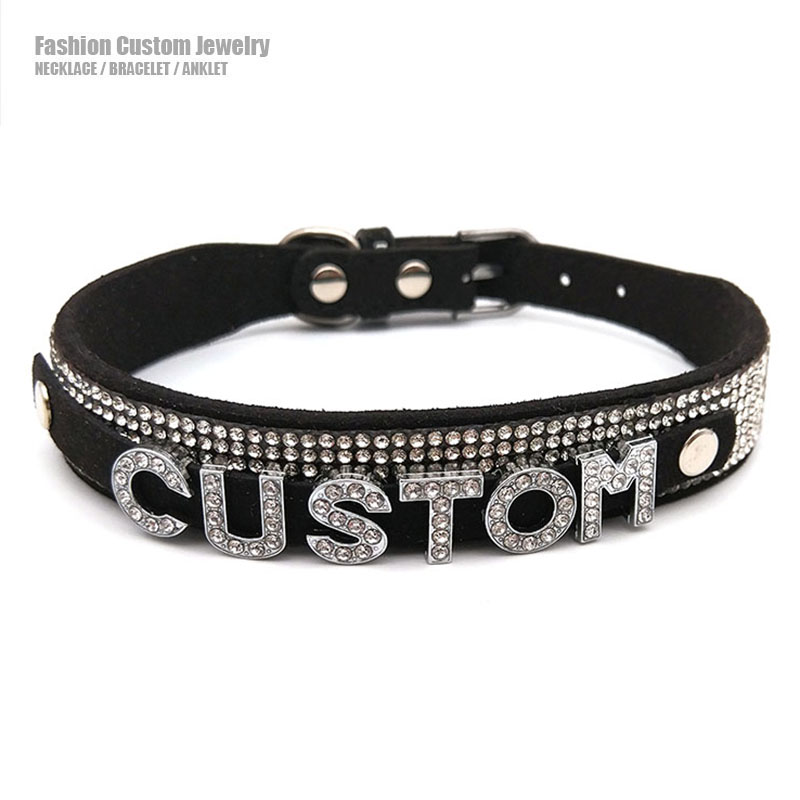Body Jewelry Goth - Collier ras du cou personnalisé avec