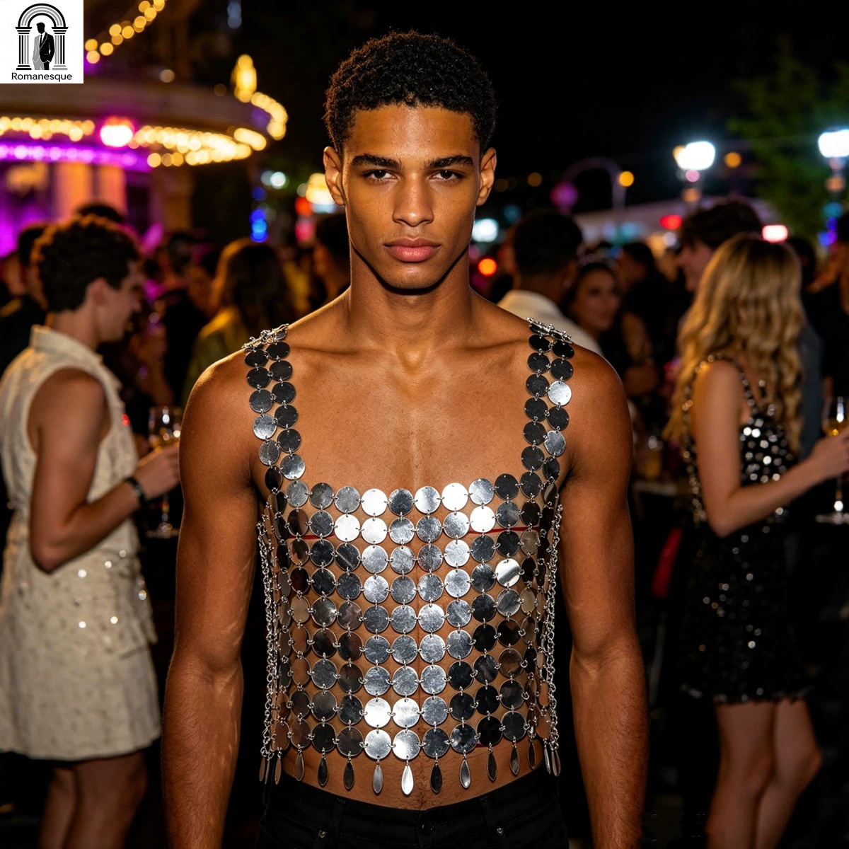 Gilet de corps ajustable pour  - Body Jewelry Vest avis et prix