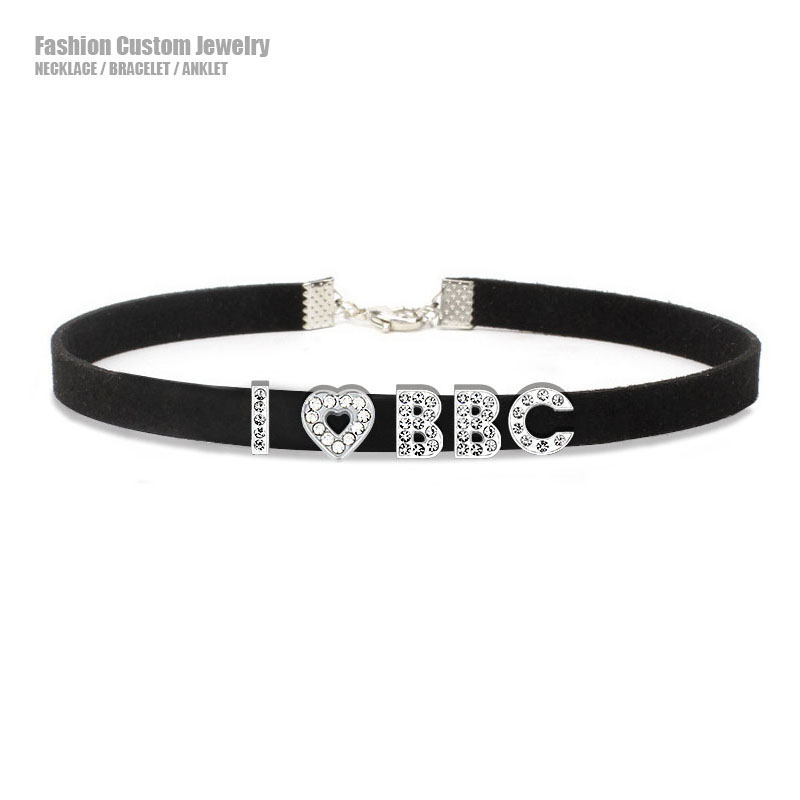 Goth Sexy strass lettres j'aim - Body Jewelry Goth avis et prix