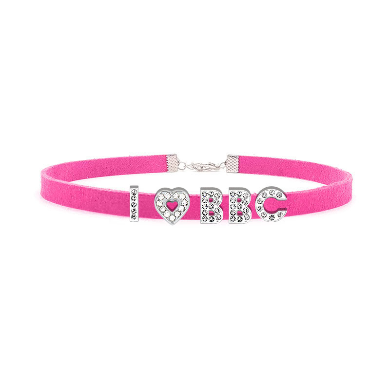 Goth Sexy strass lettres j'aim - Body Jewelry Goth avis et prix