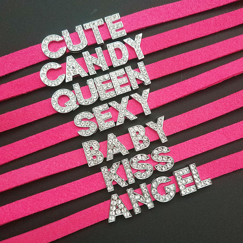 Goth Sexy strass lettres j'aim - Body Jewelry Goth avis et prix