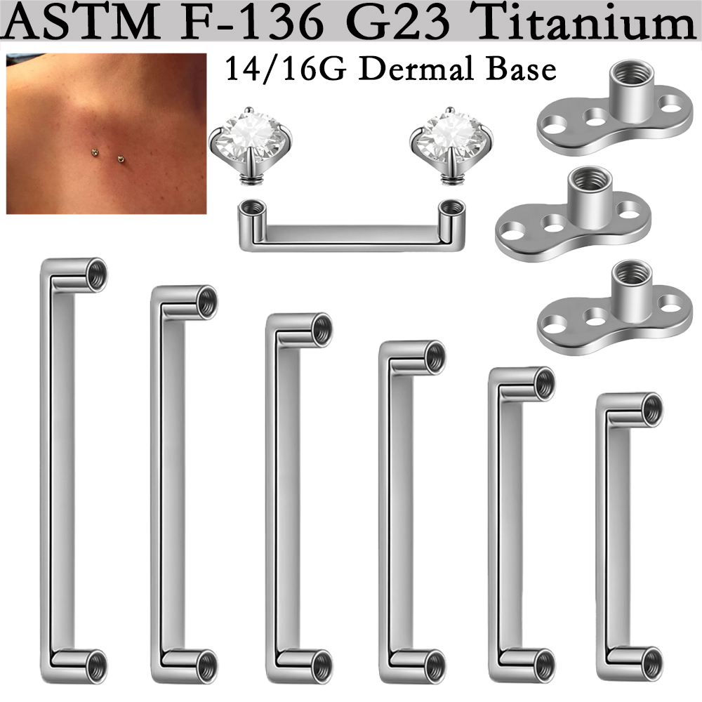5/1PCS G23 Titane, ancre dermi - Dermal Anchor Top avis et prix