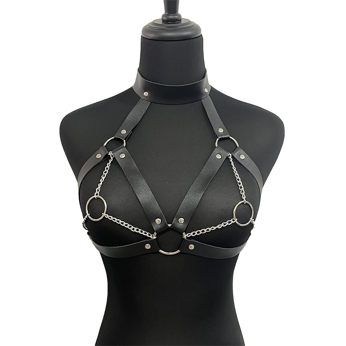 Ceinture harnais en cuir pour  - Body Jewelry Goth avis et prix