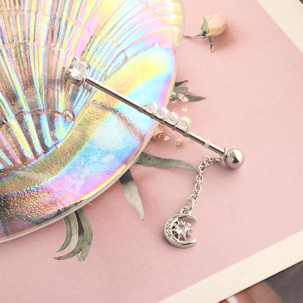 Bijoux pour filles, style punk - Industrial Barbell Long avis et prix