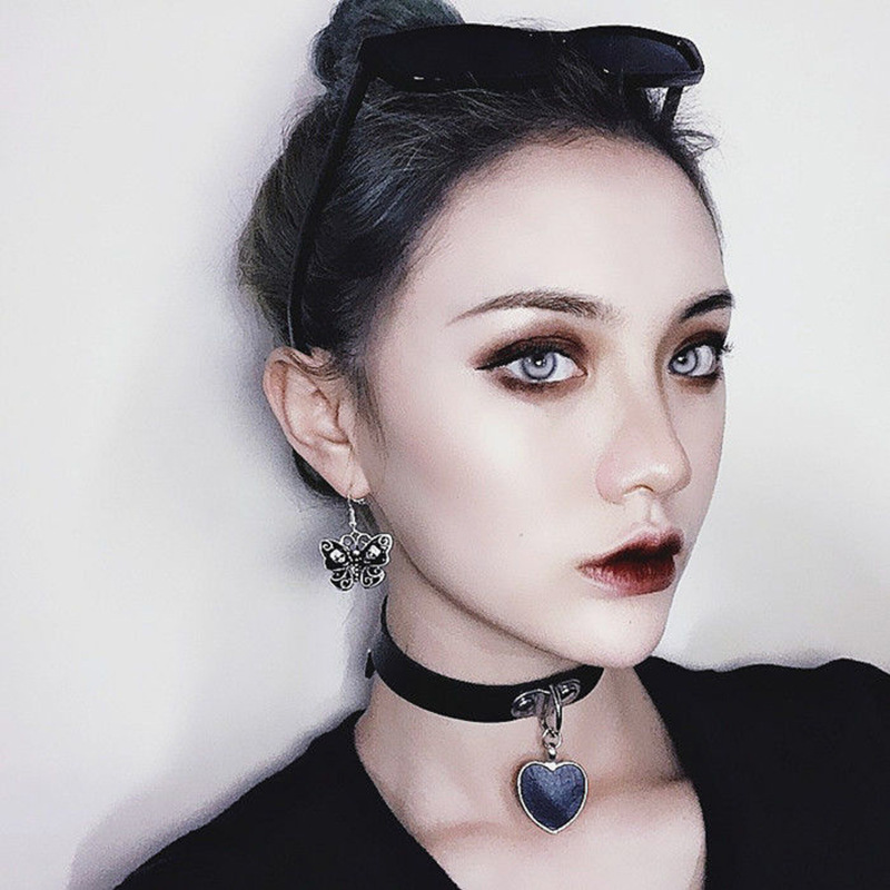 Collier Sexy en cuir Bdsm pour - Body Jewelry Goth avis et prix