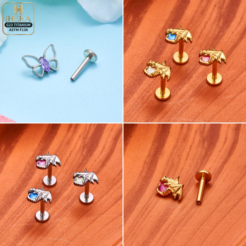 Piercing d'oreille en titane G - Dermal Anchor Top avis et prix