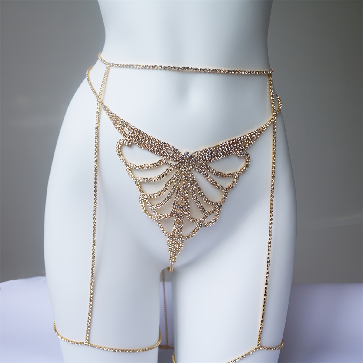 Chaîne de jambe de pantalon en - Body Jewelry Waist Chains avis et prix