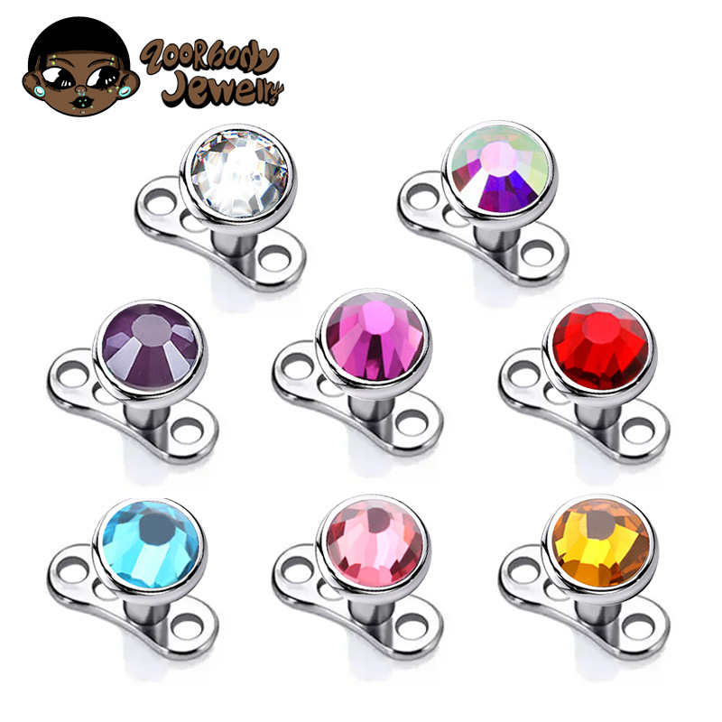 G23 titane Piercing Micro dérm - Dermal Anchor Top avis et prix