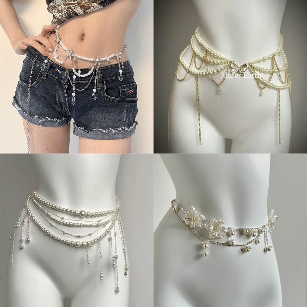 Chaînes de taille en perles él - Body Jewelry Waist Chains avis et prix