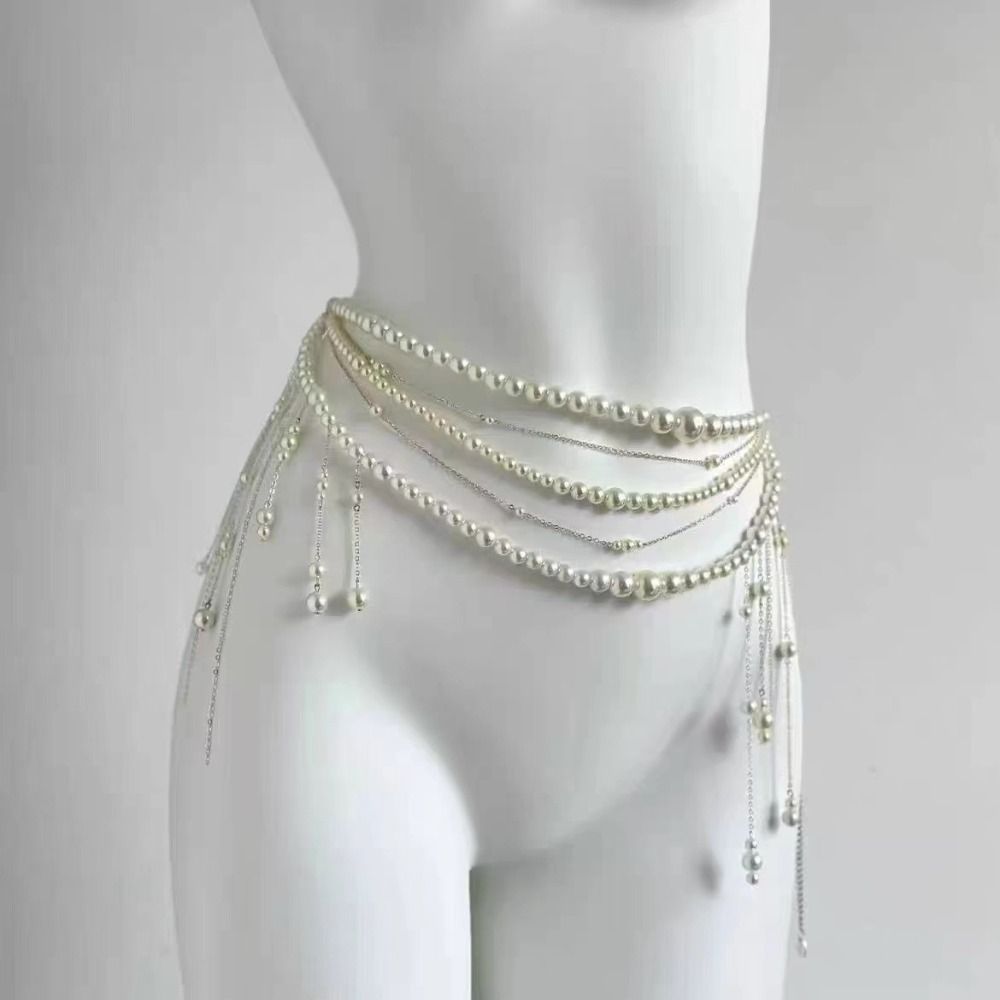 Chaînes de taille en perles él - Body Jewelry Waist Chains avis et prix