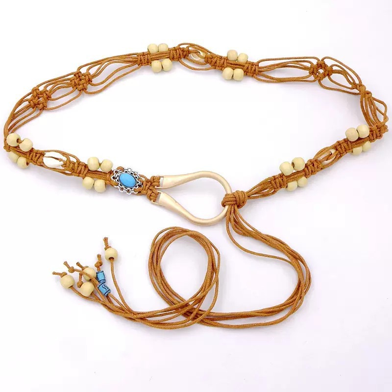 Ceinture tissée bohème pour ro - Body Jewelry Waist Chains avis et prix