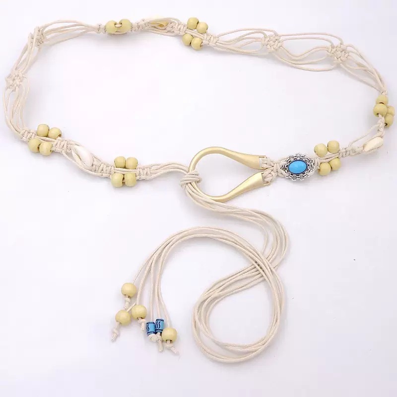 Ceinture tissée bohème pour ro - Body Jewelry Waist Chains avis et prix