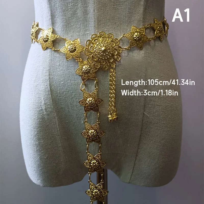 Chaîne de taille en métal thaï - Body Jewelry Waist Chains avis et prix