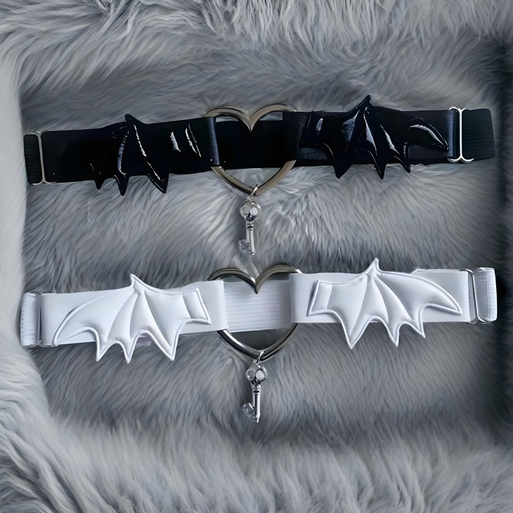 Gothique Harajuku noir coeur a - Body Jewelry Goth avis et prix