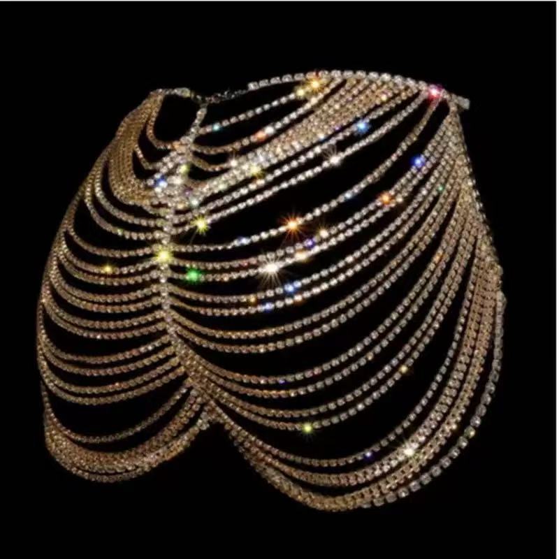 1pcSexy à la mode strass fesse - Body Jewelry Waist Chains avis et prix